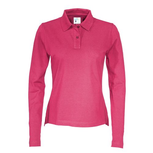 Ladies' polo shirt long sleeves - Image 7